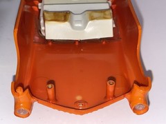AMT TEST SHOT Promo Friction 1956 Continental Mark II 1/25 ORANGE