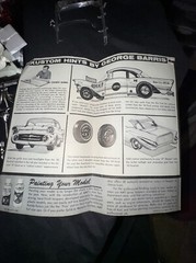 1957 Chevrolet 2 DR Hardtop 3 in 1 T-757-200 Original Issue Kit