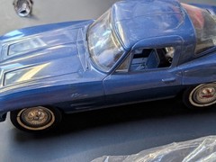🔥VTG 1965 COX GAS POWERED CORVETTE STING RAY ORIGINAL BOX COMPLETE W/ GLOW FUEL