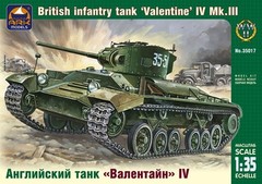 1/35 British inf. tank Valentine IV Mk.III Ark Models 35017 Models kits
