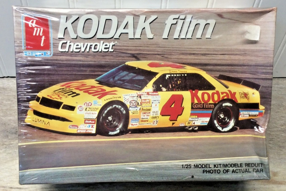 AMT Ertl Kodak Film Chevrolet 1/25 Model Kit #6727 Dated 1990 Sealed