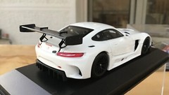 1/43 MINICHAMPS Mercedes AMG GT3, met.white , 1/402 PCs ,2017 mint+++!