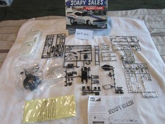 MPC SOAPY SALES FUNNY CAR JUNKYARD MODEL KIT LOT #405