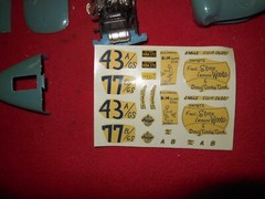 Vintage Revell 1941 Willys Coupe Gasser Swindler II 1:25 scale model kit 1963
