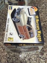 REVELL 1949 MERCURY WAGON CALIFORNIA WHEELS FACTORY SEALED KIT! CIRCA 2013 VMCP!