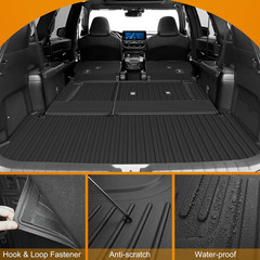 Cargo Mat Compatible with 2024 2025 2026 Toyota Grand Highlander: Cargo Liner wi