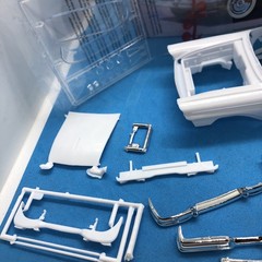 FOB 57 Ford Fairlane 500 Hard Top BODY Slot Car? 1:25 AMT Search LBR Model Parts