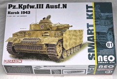 Dragon #6559 1/35 Pz.Kpfw.III Ausf.N Kursk 1943 Model Kit Neo Smart Kit – New