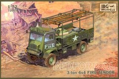IBG Models 1/72 BEDFORD QL 3-ton 4×4 FIRE TENDER