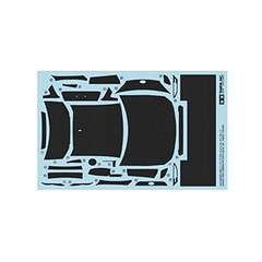 Tamiya 1/24 Detail Up Parts Series No.58 Subaru BRZ Decal Carbon Pattern Plastic