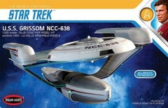 Polar-Lights Star Trek USS Grissom – Plastic Model Spacecraft Kit – 1/350 Scale