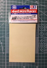 Tamiya MINI 4WD Tune-Up Parts SKID-TAPE 2 (80x120mm, 2pcs.) 15533