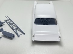 3D Printed 25.1 Drag Chassis for AMT 1955 Chevy Kit – Fits Tri-Five Models