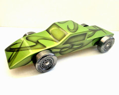 Stunning Pinewood Derby Car! Ultra Fast with Serious Trophy Potential !!
