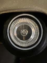 Jo-Han 1969 Cadillac Eldorado Metallic Gold Promo Car Model 1/25