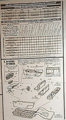 🔥58 EDSEL PACER SEATS – AMT 1087M – MODEL KIT PARTS LOT BASH JUNKYARD FORD🔥
