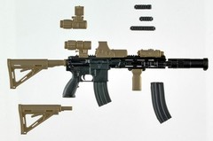 TOMYTEC Little Armory LA075 416D Custom Type 1/12 Scale Military Series Plastic