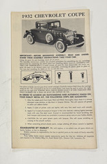 Hubley 1932 Chevrolet Coupe Metal Model Car – BUILT