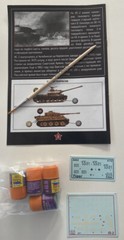 1/72 IS-2 and Tiger Tanks,Great Confrontation ZVEZDA 5200 Plastic Model Kit