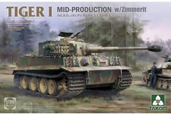 1/35 Takom #2198 Tiger 1 Mid-Production With Zimmerit