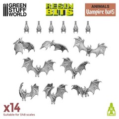 Vampire Bats 1:48 – Decor Modelling Wargames halloween