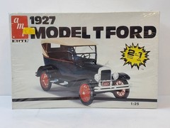 Vintage Model Kit #6582 AMT Ertl 1927 Model T Ford 2n1 Kit Sealed