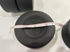 4 X 1/8 Scale Black Rubber Tires Set # 1 Drag Slick For REVEL 1:8 Model Cars NEW