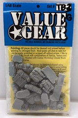 1/48 48TB3 Germany WWII Tank Bits – Value Gear Resin Stowage (25 Pieces)