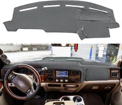 Dashboard Cover Dash Cover Mat Pad Carpet Custom Fit for Ford F250 F350 F450