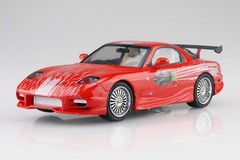 Aoshima Movie Mecha No.WS-03 1/24 Fast & Furious FD3S RX-7 Plastic Model Kit NEW