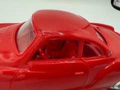 VINTAGE PMC 1959 RED VW VOLKESWAGON KARMAN GHIA DEALER PROMO CAR
