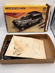 Vintage Testors/Italeri 1:24 Scale Mercedes 540K Model Kit – NIB 831