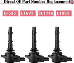 Set of 6 Ignition Coil Pack Spark Plugs Fits for 2006 2007 2008 2009 2010 2011