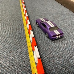 6ft. 1/24-1/25 Scale Plastic Crash Barriers for RC Racing/Drifting or Diorama