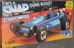 VTG 1984 MPC Chromies Snap Together Dune Buggy # -3241 box & decals PARTS
