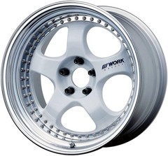 Aoshima 1/24 WORK MEISTER S1 3 PIECE 18″ Inch Model Wheel Set