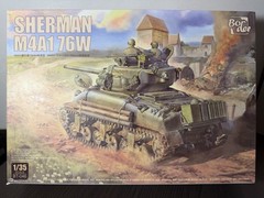 Parts Sealed NIOB Border BT-046 1/35 Scale M4A1(76)W Sherman New Tooling 2025
