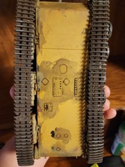 Vintage Hand Painted German VK 45.01 (P) Porsche Tiger Tank