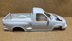 1996 Ford F-150 4×4 1/25 LINDBERG Started Model Kit for rebuilding or parts