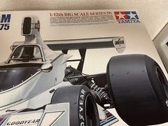 Tamiya 12042 1/12 Scale Model Formula 1 Car Kit Martini Brabham BT44B 1975 NEW