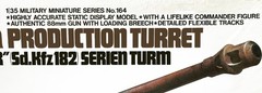 Tamiya 35164 German King Tiger II Tank Production Turret 1/35 Konigstiger SEALED