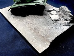 1/35 Scale Military Diorama Base Terrain Display Model Soldiers Figures Diecast