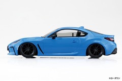 Aoshima Bunka Kyozaisha 1/32 The Snap Kit Series Toyota GR86 Bright Blue Color-c