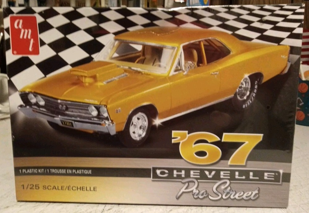 A New Factory Sealed AMT 1967 Chevrolet Chevelle SS Plastic Model !