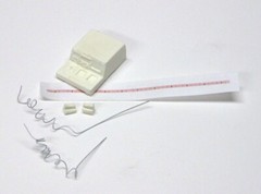 1:25 scale model resin Lifepak 7 fire ambulance cardiac equipment 1/25