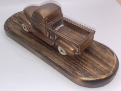 1948 GMC FC Pickup Promo 1/29 National Products Wood-base Mounted Bronze Award