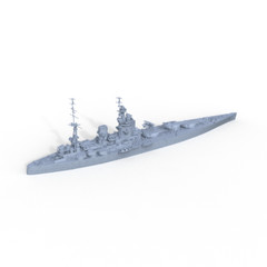SSMODEL 1/1200 Military Model Kit HMS Nelson Rodney 1940 GAMES