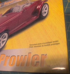 AMT ERTL PLYMOUTH PROWLER CAR MODEL FACTORY SEALED MINT 1:25 hotrod Chrysler