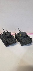 Staghound Armored Car Lot British Army WW2 1/35 Pro Built Painted Models
