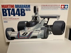 Tamiya 12042 1/12 Scale Model Formula 1 Car Kit Martini Brabham BT44B 1975 NEW